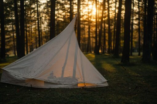 Bushcraft Canvas Tent Finnish Loue - Traditional Camping Tent with Organic Cotton Canvas - Image 2