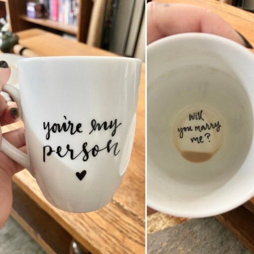 Unveil the Hidden Surprise Personalized Mug with Secret Message and Custom Bottom Phrase - Image 5