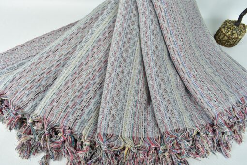 Cozy Haven Oversized Leaf Blanket for Sofa, Bed, and Pilates (77x89 Inches) - Image 4
