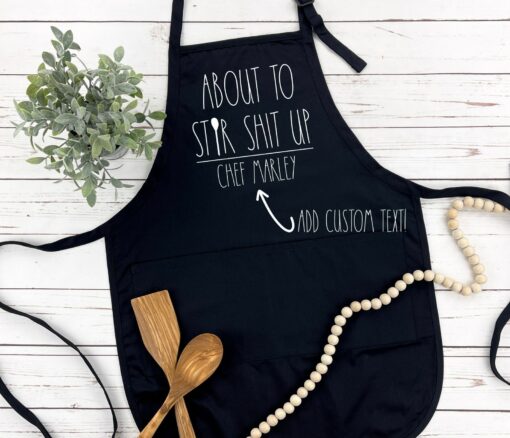 Sassy Apron Stirring Up the Kitchen with Style and Humor - Image 2