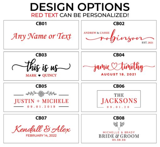 Personalized Acacia Wood Serving Board A Cherished Gift for Couples and Families - Image 5