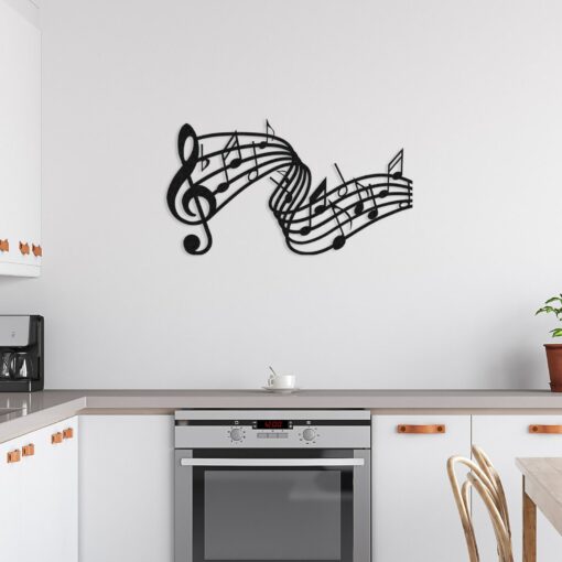Mesmerizing Metal Melodies Wall Art Symphony for Music Aficionados - Image 3