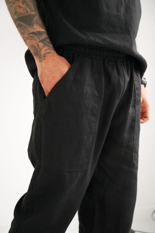 Breathable Linen Pants for Men Comfort and Style in Every Step - Image 5