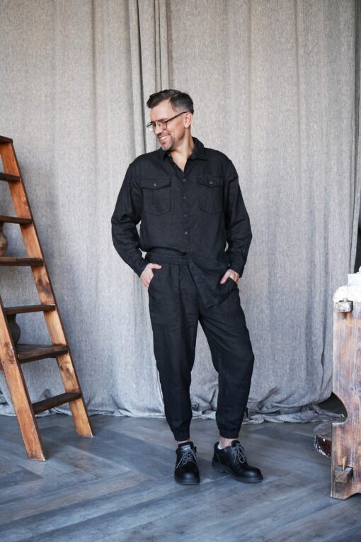 Breathable Linen Pants for Men Comfort and Style in Every Step - Image 2