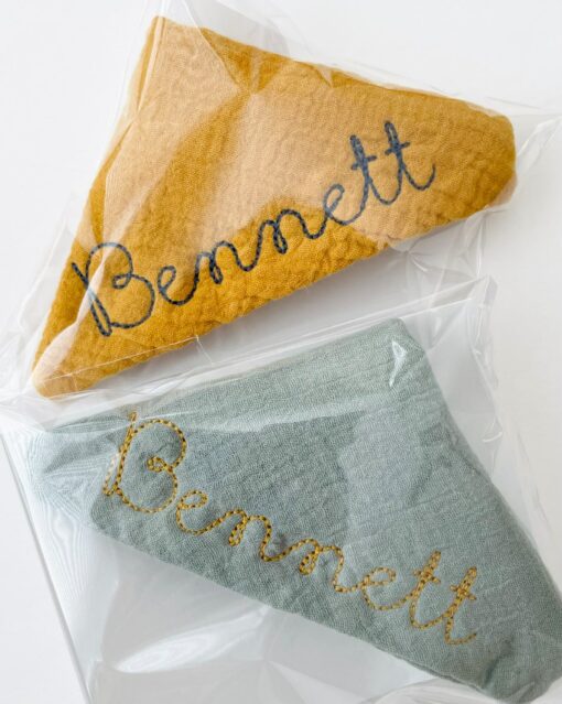 Personalized Embroidered Baby Bib A Cherished Keepsake for Your Little One - Image 4