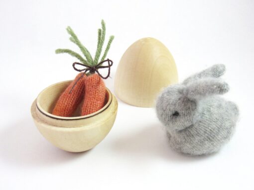 Cuddle-Worthy Cashmere Bunny Duo Easter's Hoppy Companions - Image 4