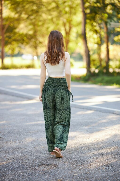 Flowy Boho Harem Yoga Pants Comfy Hippie Loungewear for Women - Image 2