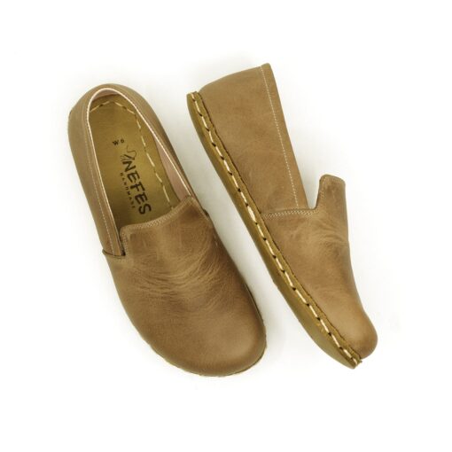 Grounding Shoes for Men Experience Barefoot Freedom with Wide Toe Box and Copper Infused Leather Sole - Image 4