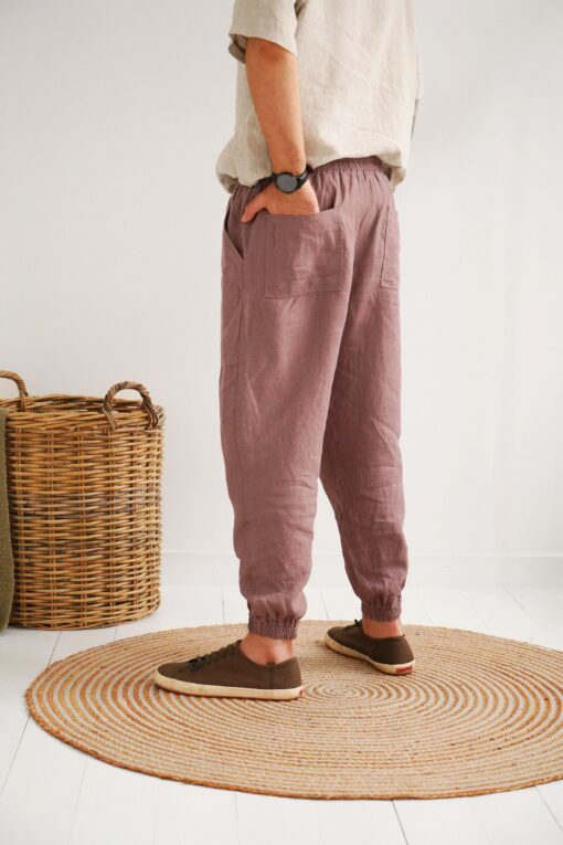 Breathable Linen Pants for Men Summer Comfort and Style - Image 5