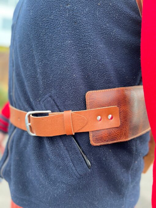 Bushcraft Award-Winning Leather & Canvas Backpack $200 Off, 45L, Personalized for Travel, Camping, Military - Image 4