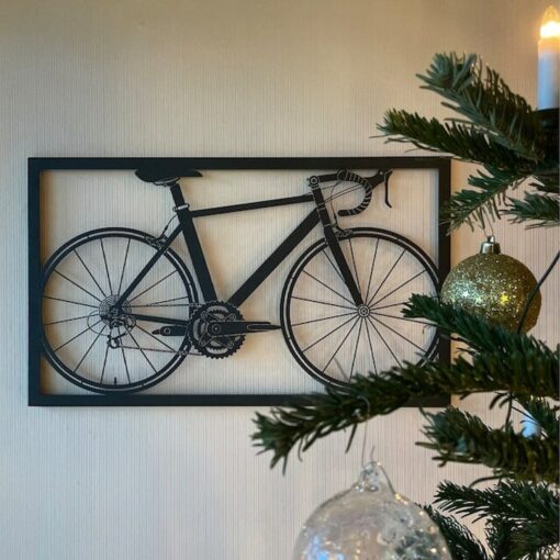 Exquisite Metal Wall Art Pedal Power for Your Home, the Perfect Cycling Gift - Image 4