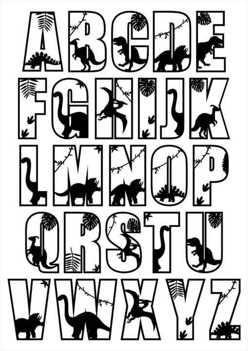 Personalized Dinosaur Name Sign A Roaring Addition to Your Child's Room - Image 4