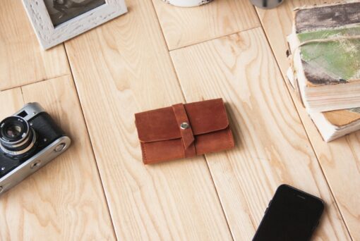 Personalized Leather Fly Fishing Wallet The Perfect Gift for Anglers - Image 3