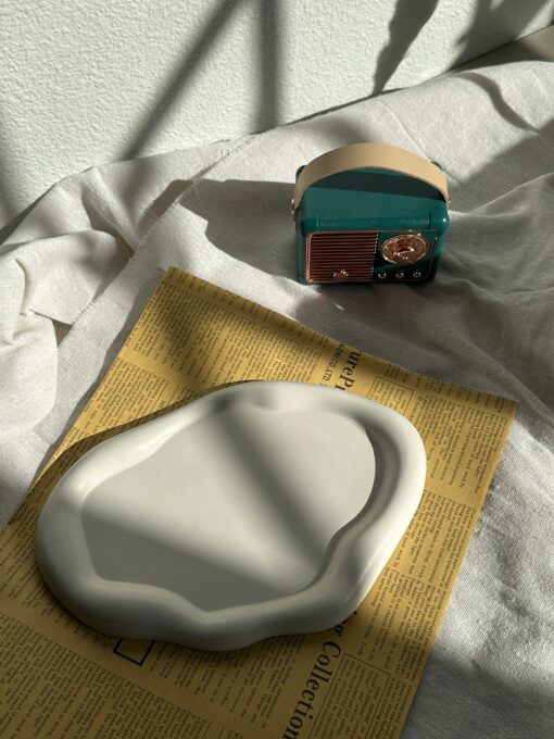 Concrete Cloud Tray Elevate Your Home Decor with Modern Elegance - Image 5