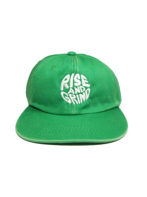 Faded Green 6-Panel Hat Elevate Your Style with Vintage Charm - Image 4