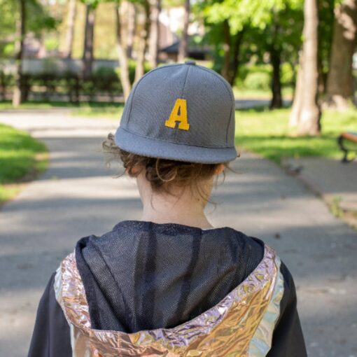Personalized Snapback Hat for Kids Embroidered Custom Letters, Perfect for Boys, Girls, Announcements, and Family - Image 3