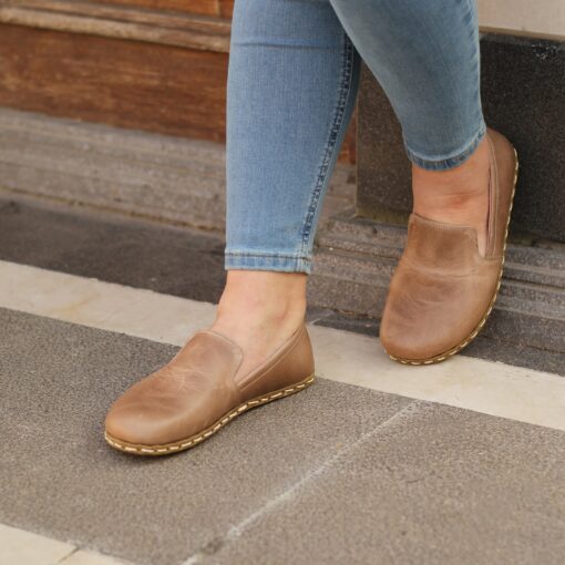 Beige Bliss Grounded in Comfort and Style with Crazy Vision's Earthly Footwear - Image 4