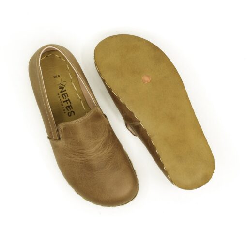 Grounding Shoes for Men Experience Barefoot Freedom with Wide Toe Box and Copper Infused Leather Sole - Image 5
