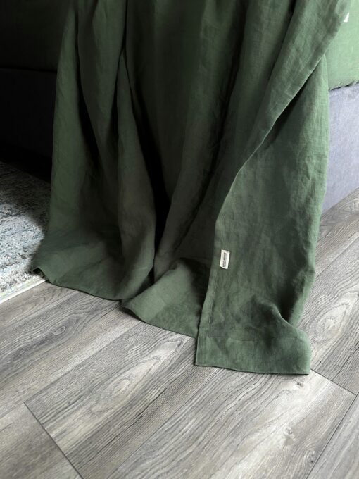 100% Hemp Flat Sheet Autumn Grass Hemp Top Sheet for a Restful Night's Sleep - Image 4