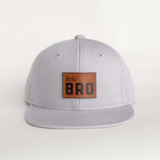 Matching Big Bro Little Bro Snapbacks Personalized Sibling Announcement Hats for Infants, Toddlers, and Kids - Image 3