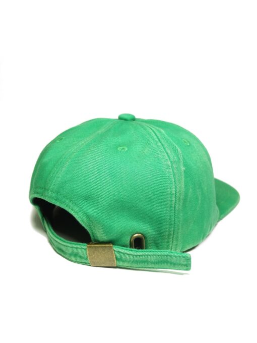 Faded Green 6-Panel Hat Elevate Your Style with Vintage Charm - Image 3