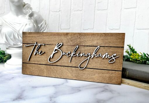 Personalized Family Name Established Sign A Timeless Keepsake for Cherished Memories - Image 3