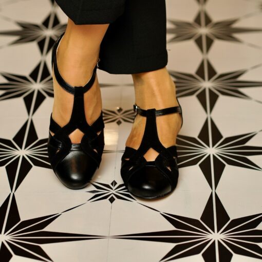 Vintage Vibes Genuine Leather Retro Shoes for the Modern Mod - Image 6
