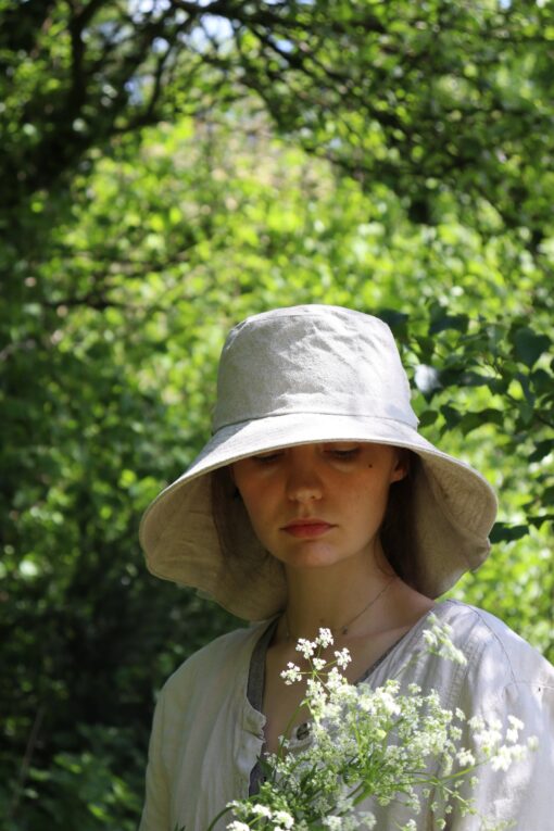 Waterfall Women's Linen Sun Hat for Unparalleled Sun Protection and Style - Image 6