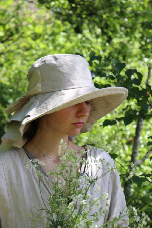Waterfall Women's Linen Sun Hat for Unparalleled Sun Protection and Style - Image 5