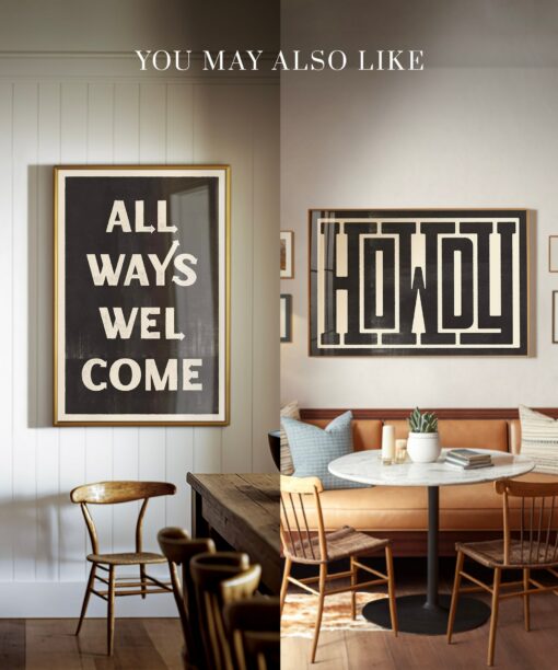 Y'all Means All Embrace Inclusivity with Our Bold Southwestern Poster - Image 2
