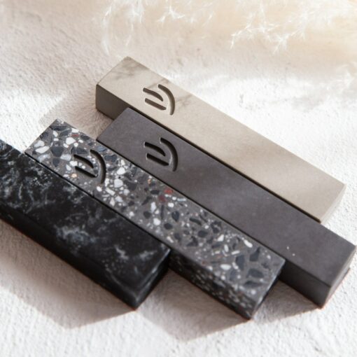 Contemporary Kosher Mezuzah Case with Scroll for Door, Self-Adhesive Mezuza Protection Cover for Indoor Use - Image 2