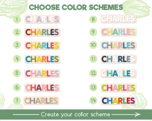 Personalized Wooden Name Puzzle A Cherished Keepsake for Your Little One - Image 6