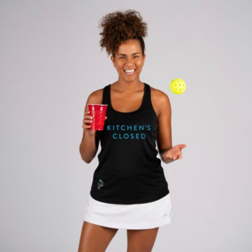 Pickleball Powerhouse Kitchen's Closed Women's Tank Top for Unstoppable Play - Image 5