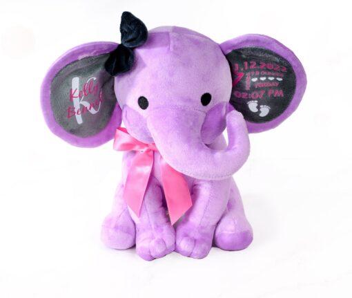 Personalized Elephant A Cherished Keepsake for Baby's Special Moments - Image 6