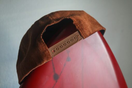 Locals Only Premium 5-Panel Brown Corduroy Hat for the True City Dwellers - Image 3
