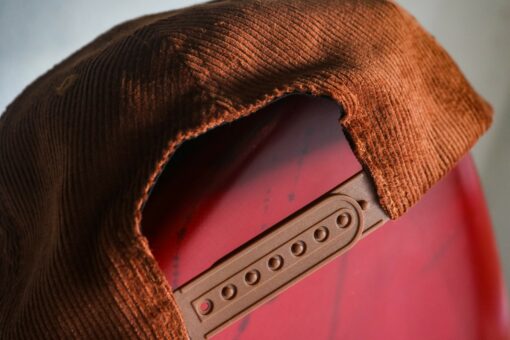 Locals Only Premium 5-Panel Brown Corduroy Hat for the True City Dwellers - Image 5