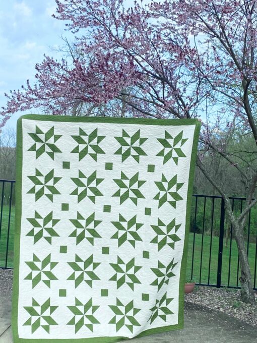 Sarah's Choice Bespoke Star Quilts in Your Desired Hues and Dimensions - Image 4