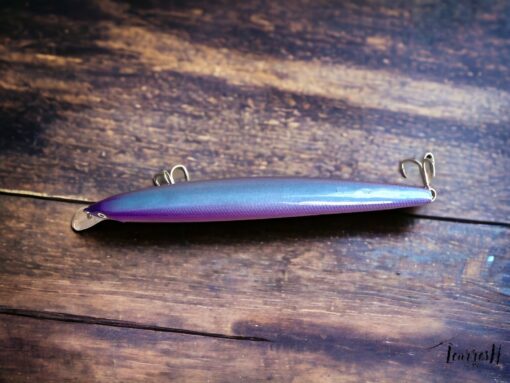 Pike's Nemesis "Purple River" Handcrafted Jerkbait for Unstoppable Fishing - Image 6