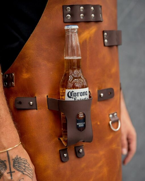 Personalized Leather Apron Your Culinary Companion for Grilling, Cooking, and Crafting - Image 2