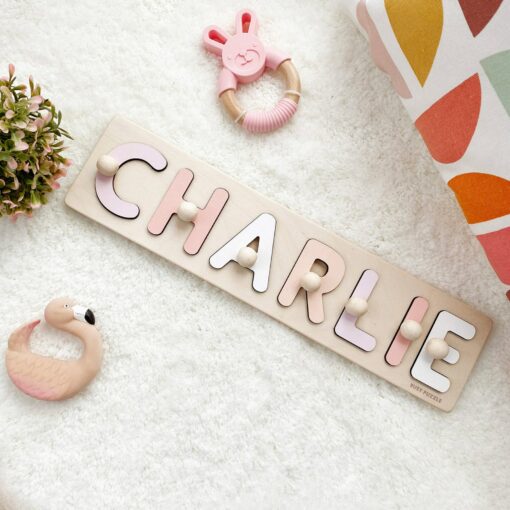 Personalized Name Puzzle A Unique Easter Gift for Toddlers and Newborns - Image 6