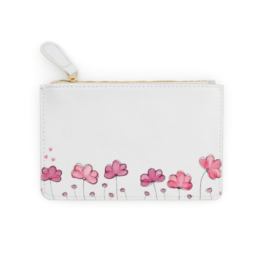 Personalized Mini Clutch Pink Floral Haven for Her | Unique Gifts for Mom, Stepmom, and Adopted Mom - Image 3