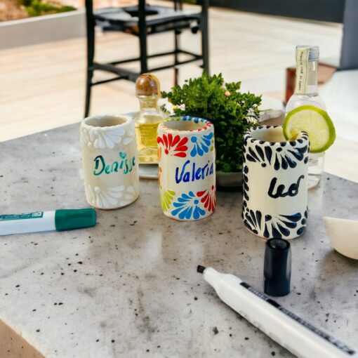 Personalized Tequila Shot Glasses Elevate Your Celebrations with Talavera Charm - Image 5