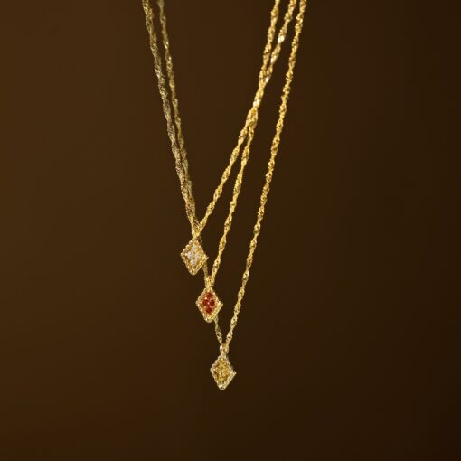 Birthstone Pendant Necklace A Timeless Treasure for Mom and Grandma - Image 3