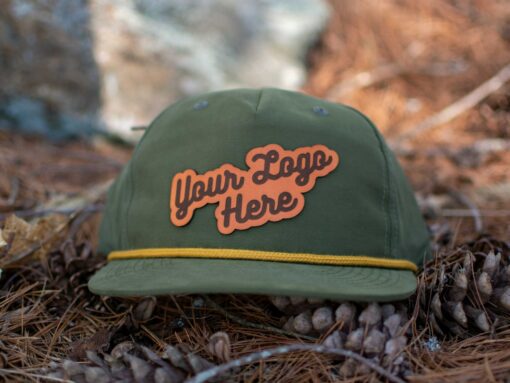 Personalized Leather Patch Hat Elevate Your Brand with Custom Richardson 256 Umpqua Snapback Caps - Image 2