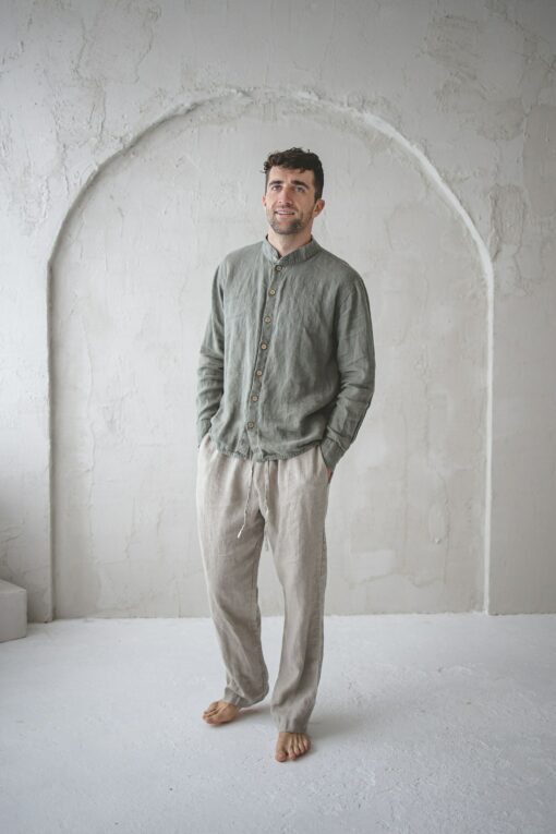 Breezy Linen Pants Elevate Your Summer Style with Comfort and Style - Image 2