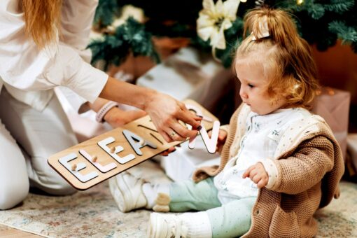 Personalized Name Puzzle A Cherished Keepsake for Your Little One's Milestones - Image 3