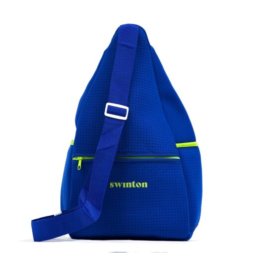 Pickleball Paddle Bag Royal Blue Sling for Paddles, Balls, and Accessories - Image 3