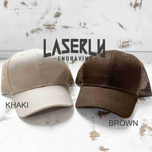 Personalized Toddler Ball Cap Mesh Back, Leather Patch, Perfect for Gifts - Image 6