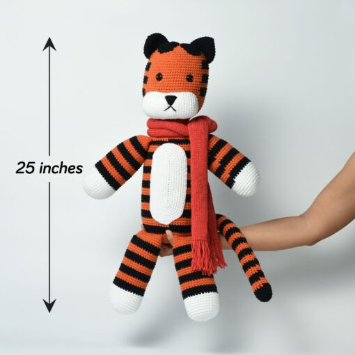 Adorable Handmade Tiger Amigurumi The Perfect Gift for Tiger Lovers - Image 4