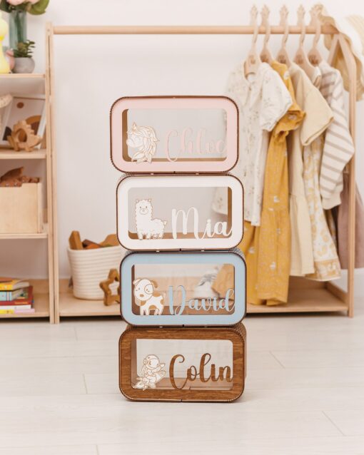 Personalized Piggy Bank for Kids A Cherished Keepsake for Your Little One - Image 2
